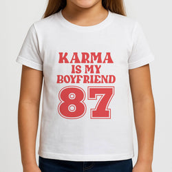 Karma Is My Boyfriend Girls T-Shirt