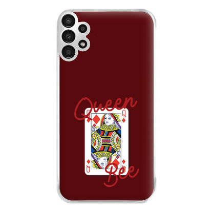Queen Bee Playing Card Galaxy A13 Case
