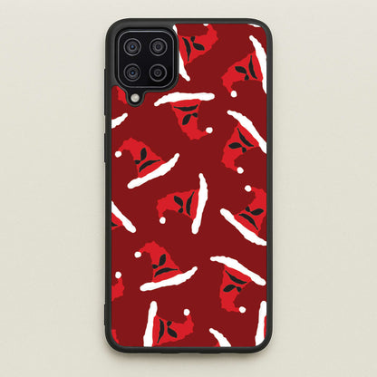 Sorting Christmas Hat Pattern Galaxy A12 Case