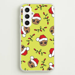 Christmas Tree Hero Pattern Galaxy S23FE Case