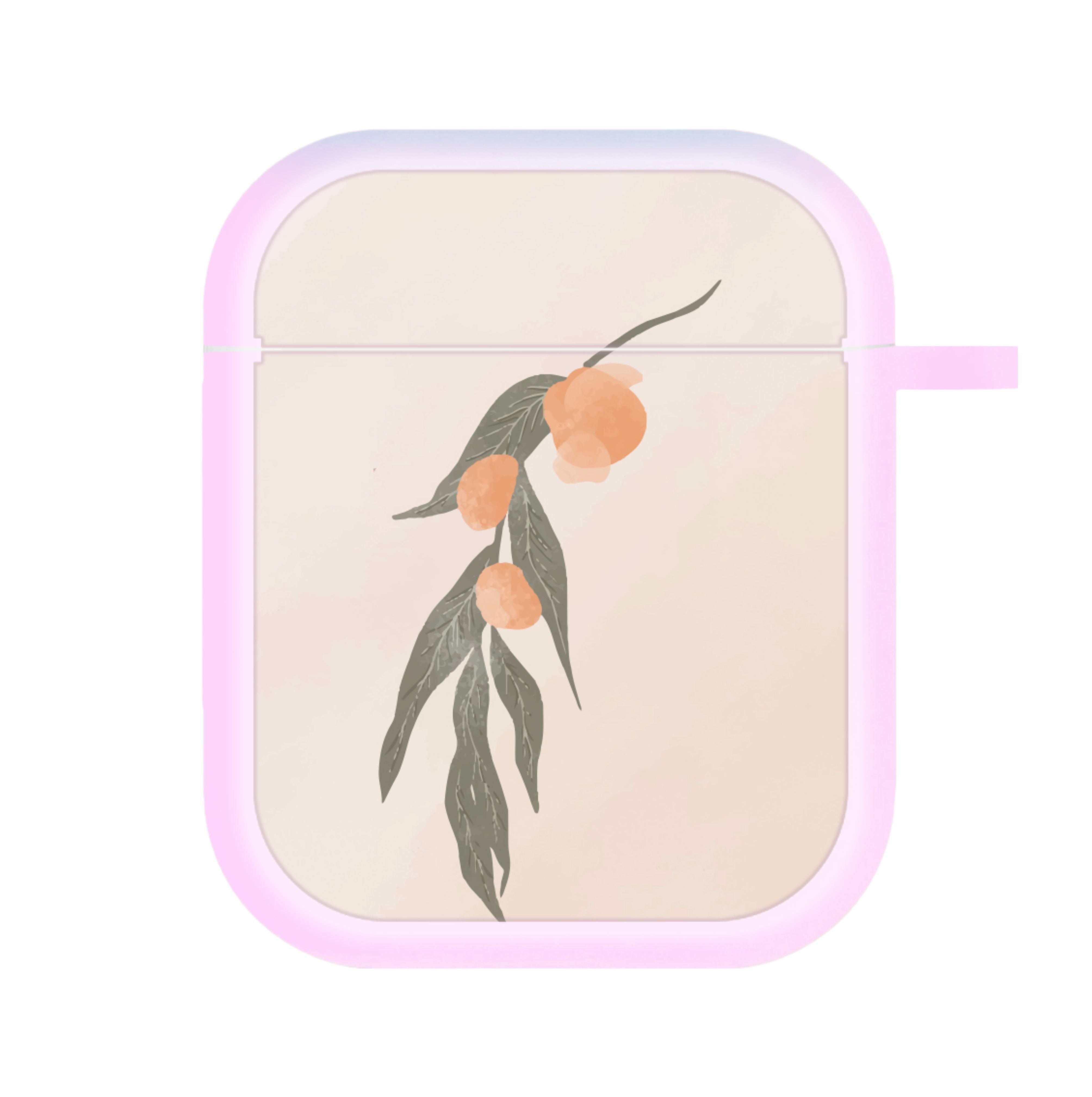 Spring Peaches AirPods Case