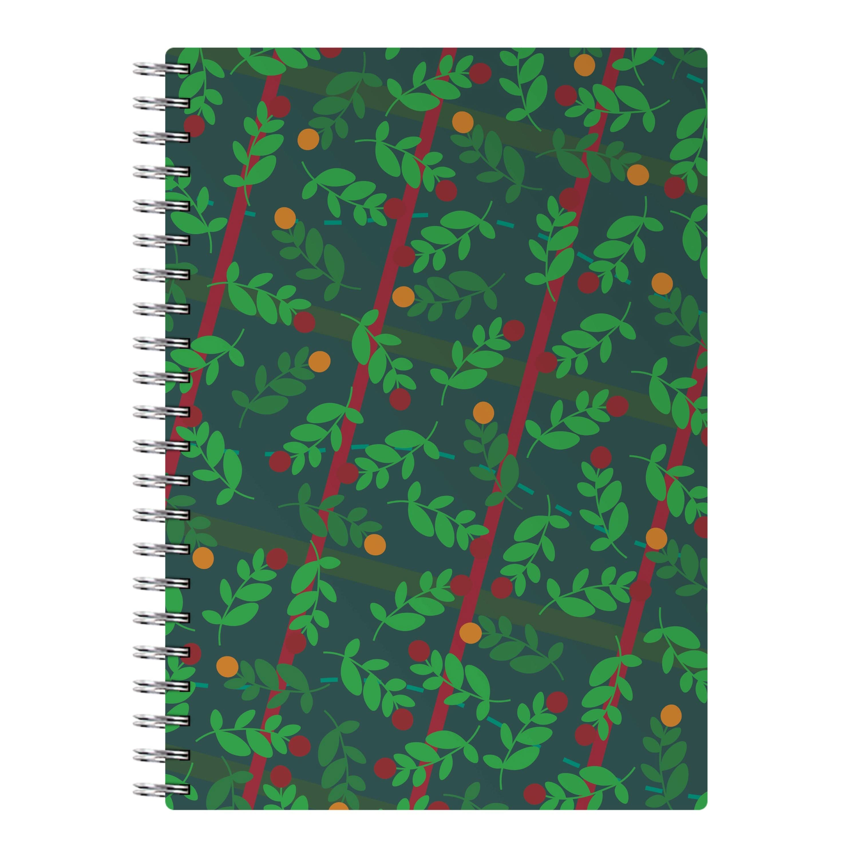 Mistletoe Pattern Notebook