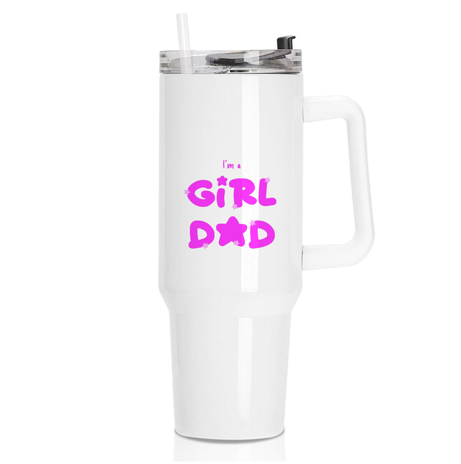 I'm A Girl Dad - Personalised Father's Day Tumbler