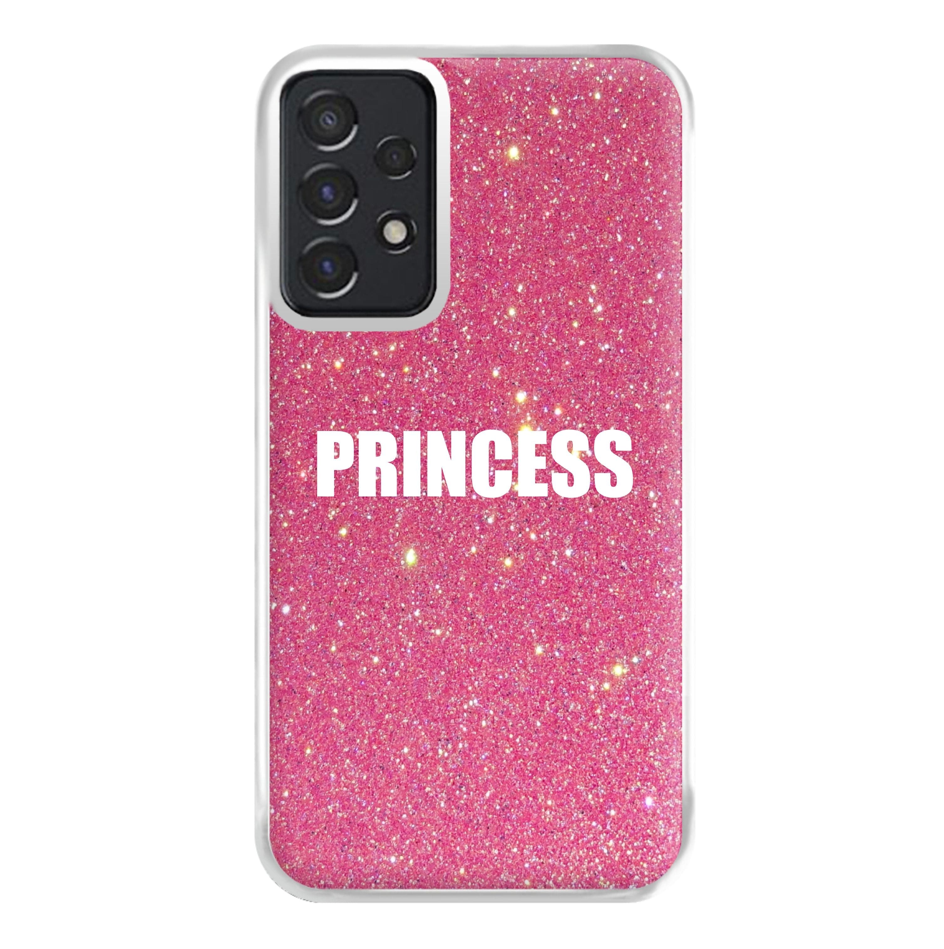 Glittery Pink Princess Phone Case