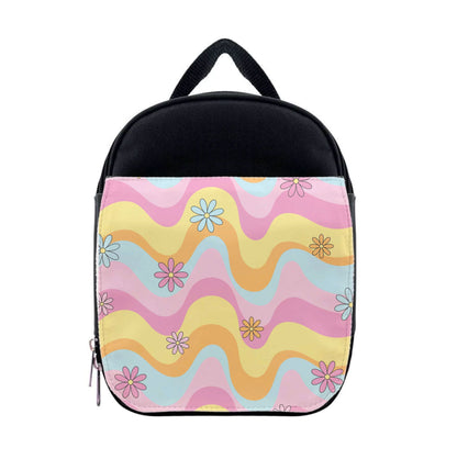 Summer Waves Retro Pattern Lunchbox