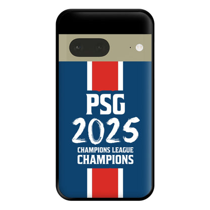 Champion League Winners 25 PSG Google Pixel 7a Case
