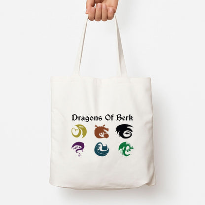 Dragons Of Berk Tote Bag
