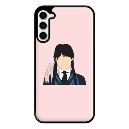 Wednesday And Thing Galaxy S23 Plus Case