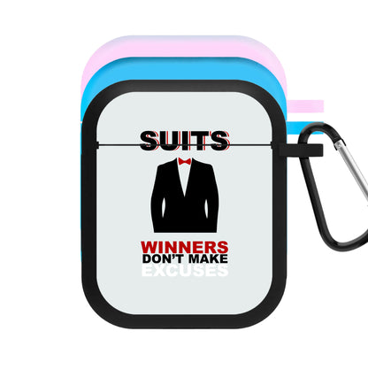 Winners Don't Make Excuses - Suits AirPods Case