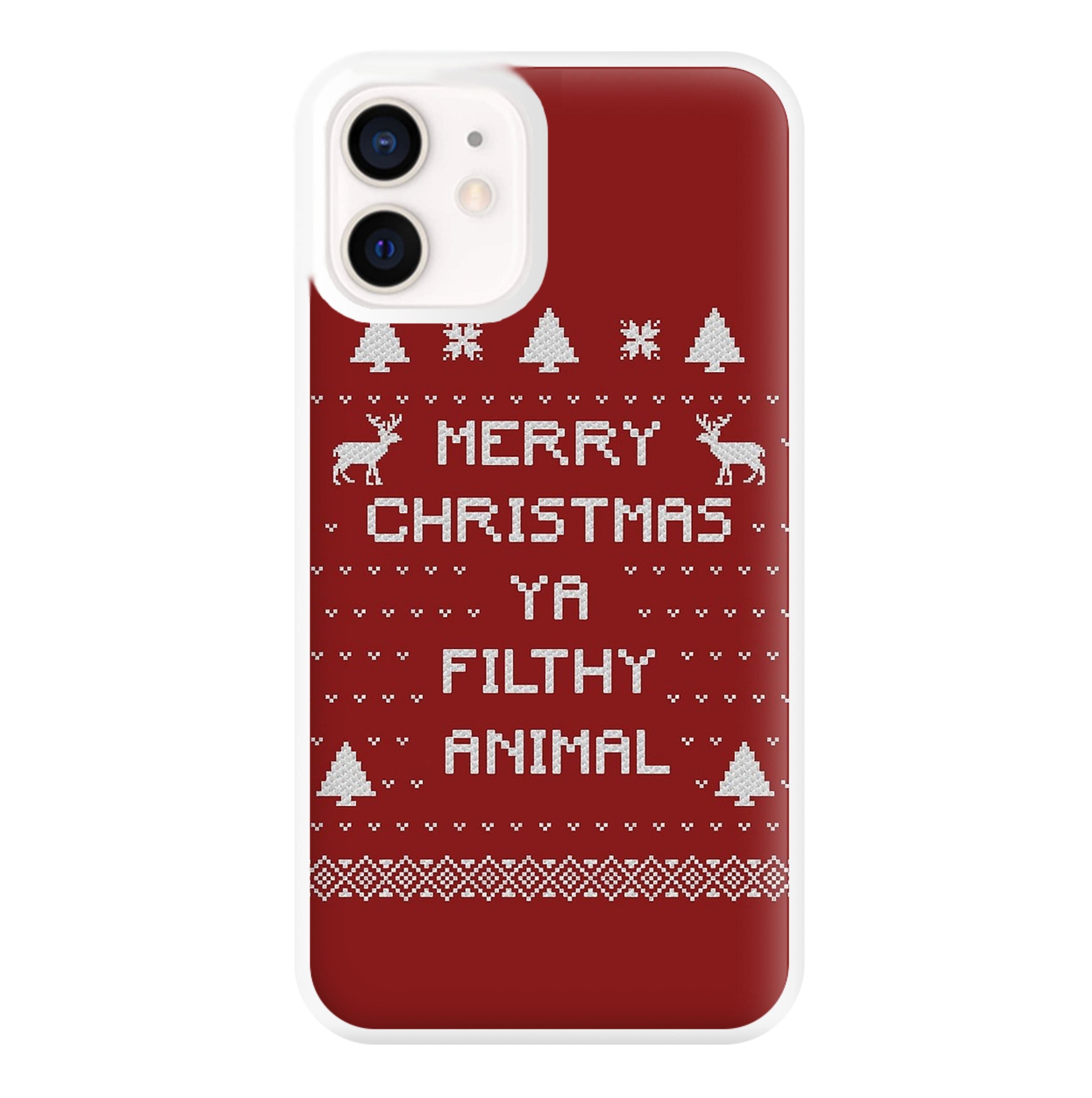 Merry Christmas Ya Filthy Animal Phone Case