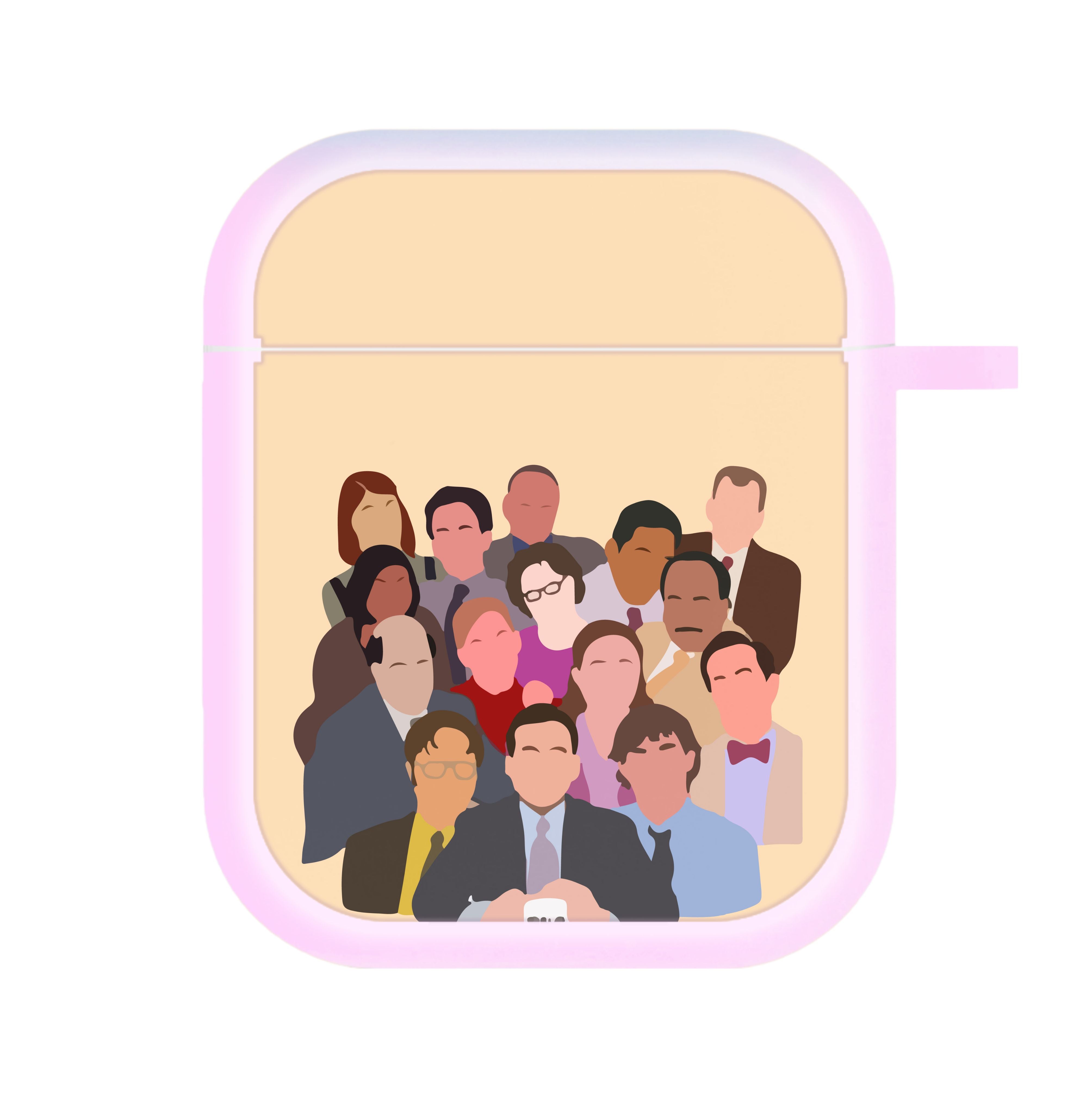 Office Characters AirPods Case