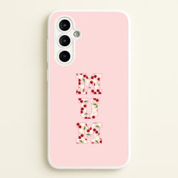 Floral Varsity Mum Galaxy A54 Case