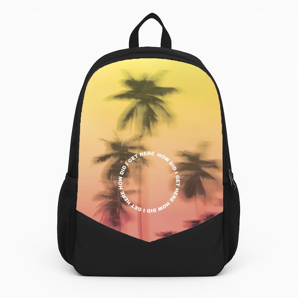 Palm Trees Circle Backpack