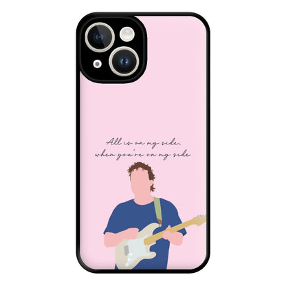 All Is On My Side Pink iPhone 14 Case