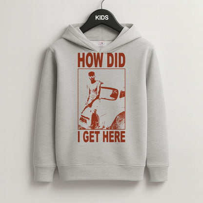 HDIGH Poster Grey Kids Hoodie