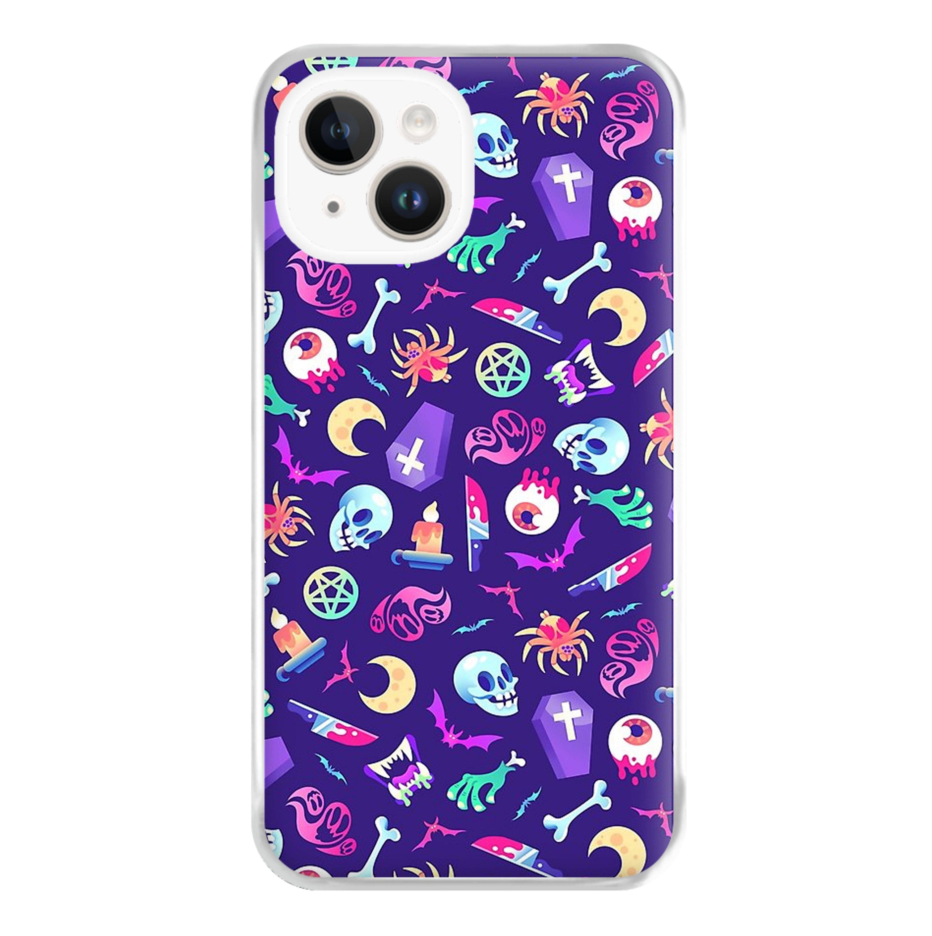 Horroriffic Halloween Pattern Phone Case