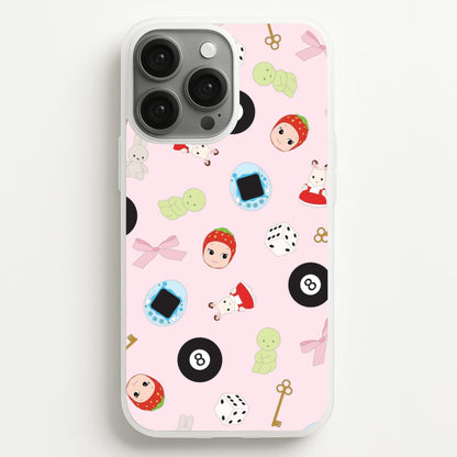 Trinkets Pattern iPhone 13 Pro Max Case