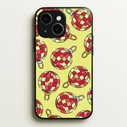 Disco Baubles Pattern iPhone 15 Case