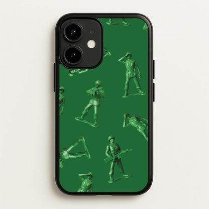 Toy Army Soldier Pattern iPhone 12 / 12 Pro Case
