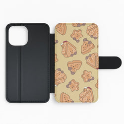 Gingerbread Plushies Pattern Flip Phone Case