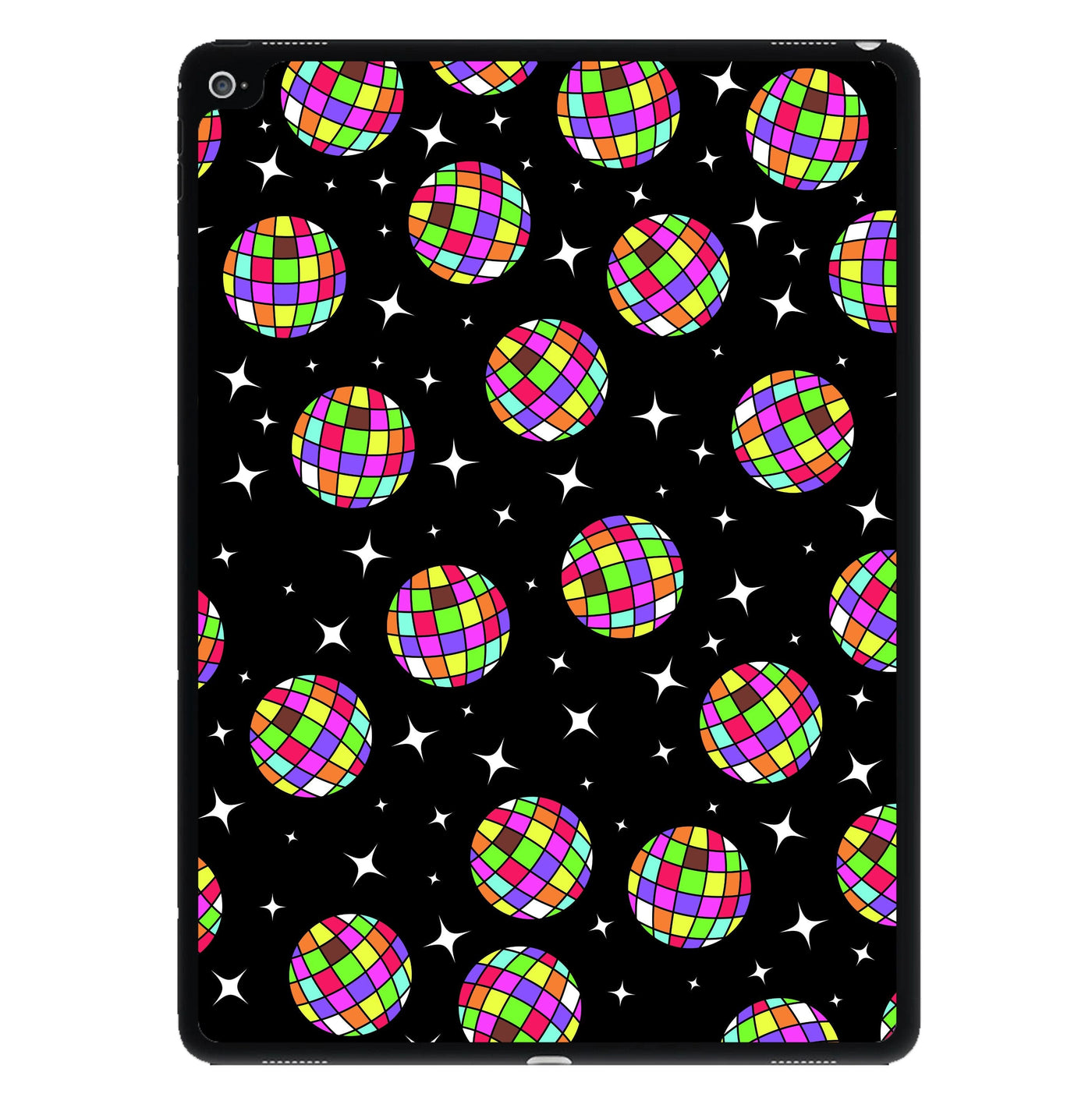 Rainbow Discoballs iPad Case