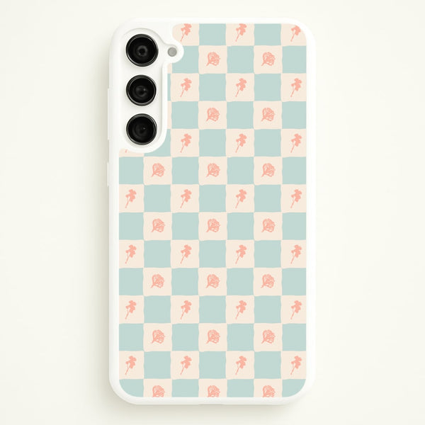 Patchwork Floral Pattern Galaxy S23 Case