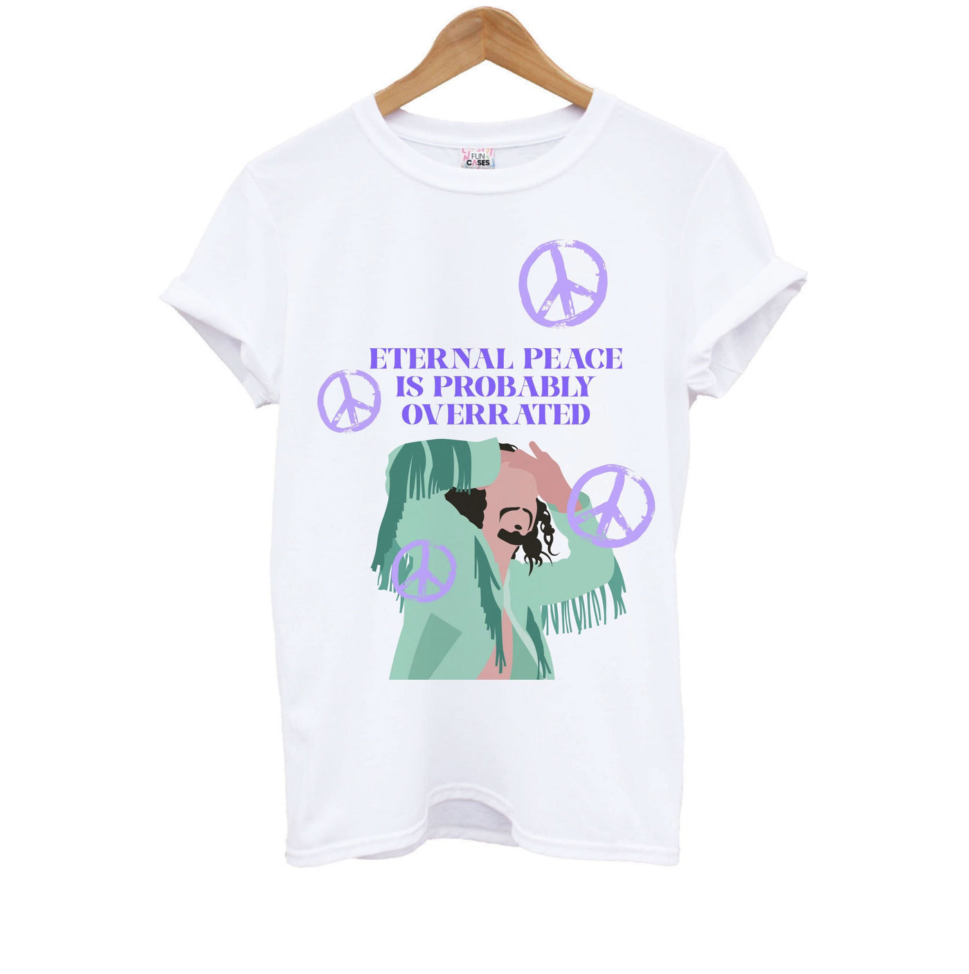 Eternal Peace Is Probably Overrated Kids T-Shirt