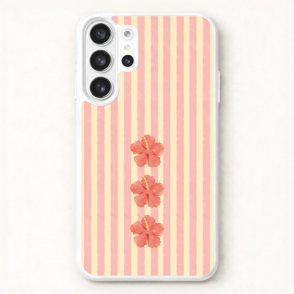 Hibiscus Rays Galaxy S26 Ultra Case