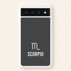 Scorpio Pastel Zodiac Google Pixel 7 Pro Case