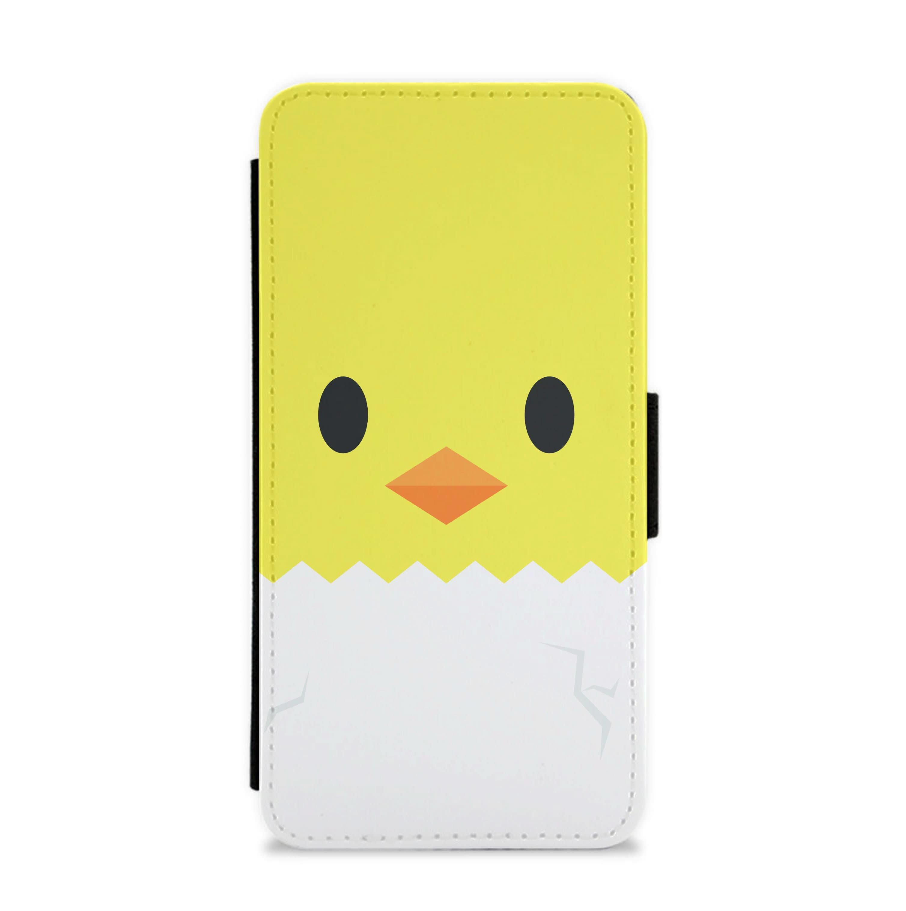 Yellow Chick Flip / Wallet Phone Case