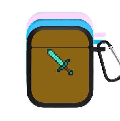 Diamond Sword - Mining AirPods Case