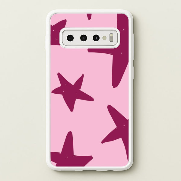 Raspberry Stars Galaxy S10 Case