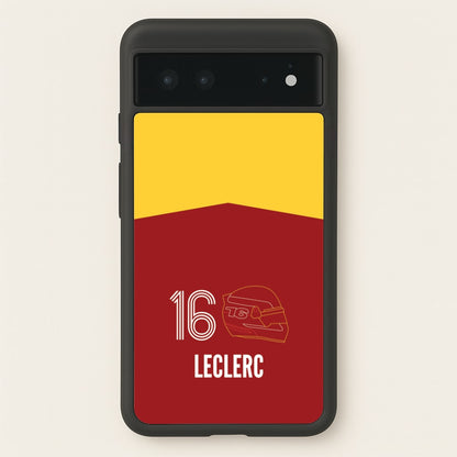 Leclerc Helmet 2026  Google Pixel 6 Case