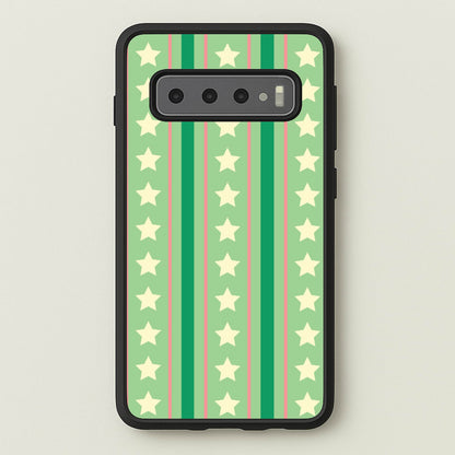 Stars And Stripes Christmas Pattern Galaxy S10 Case