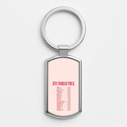 K-Pop Band World Tour List 2026 Luxury Keyring 1