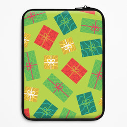 Colourful Abstract Christmas Presents Pattern Universal Laptop Sleeve