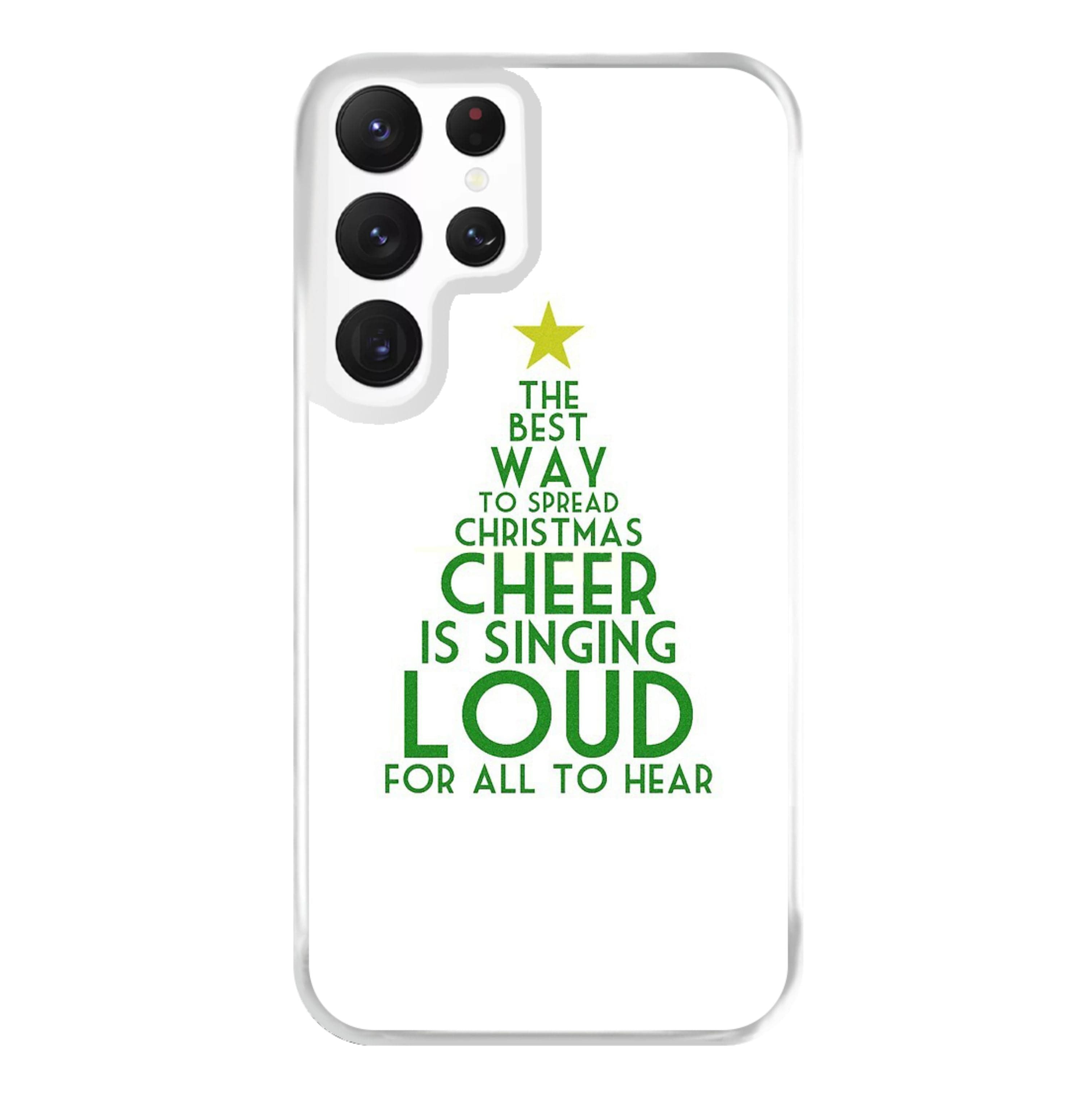 The Best Way To Spread Christmas Cheer - Elf Phone Case