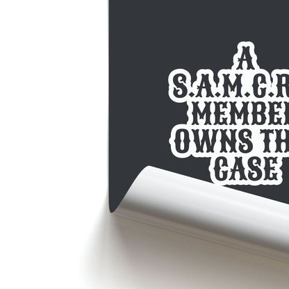 SAMCRO Member Poster