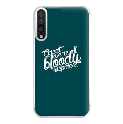 Great, We're All Bloody Inspired - Maze Phone Case