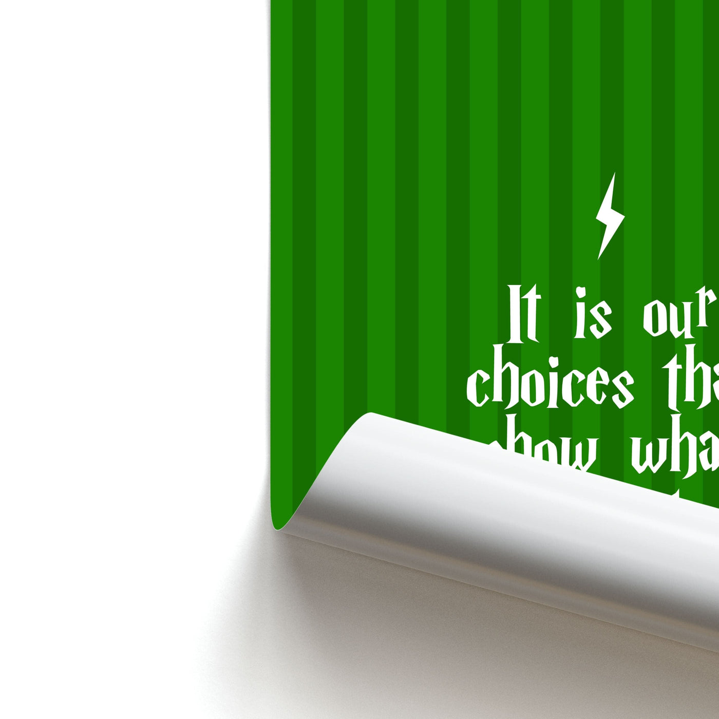It Is Our Choices - Harry Potter Poster