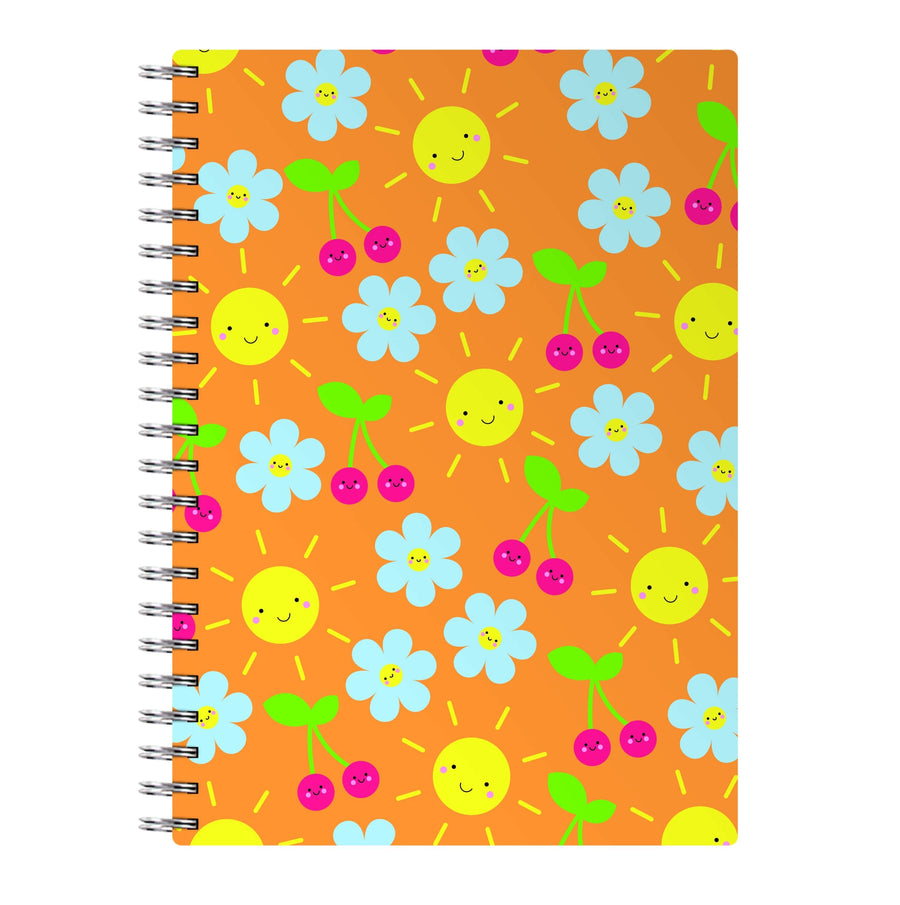 Vibey Pattern - Summer Notebook
