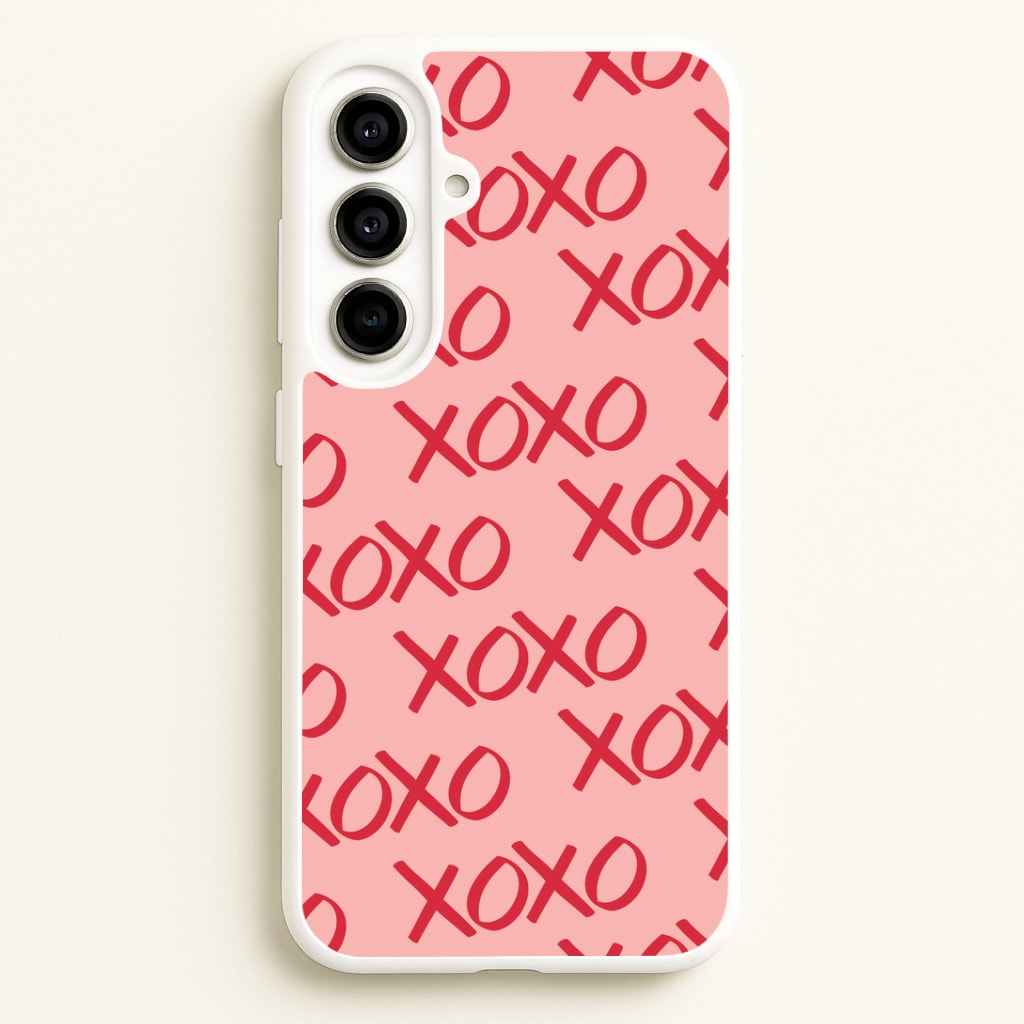 XOXO Pattern Galaxy A56 Case