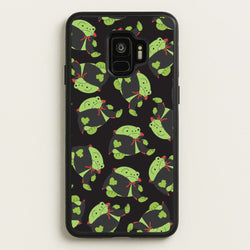 Vampire Frog Pattern  - Halloween Galaxy S9 Case