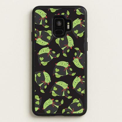 Vampire Frog Pattern  - Halloween Galaxy S9 Case