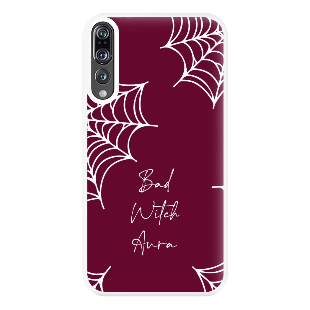 Bad Witch Aura Spider Webs Huawei P20 Pro Case