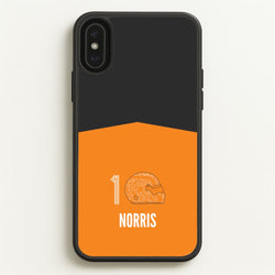 Norris Helmet 2026 iPhone XS Max Case