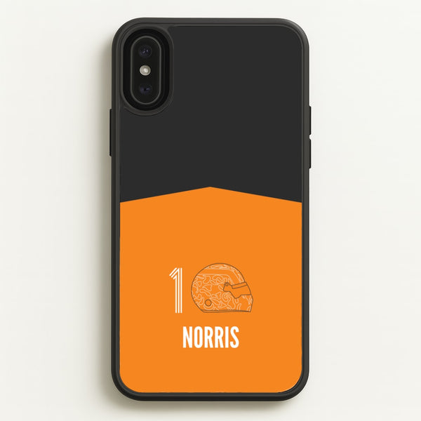 Norris Helmet 2026 iPhone XS Max Case