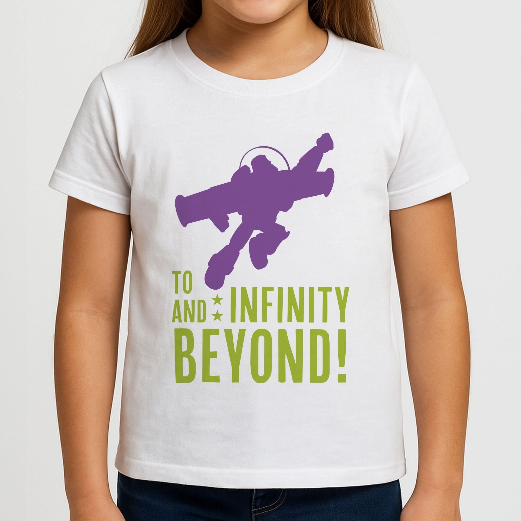 Infinity And Beyond Girls T-Shirt
