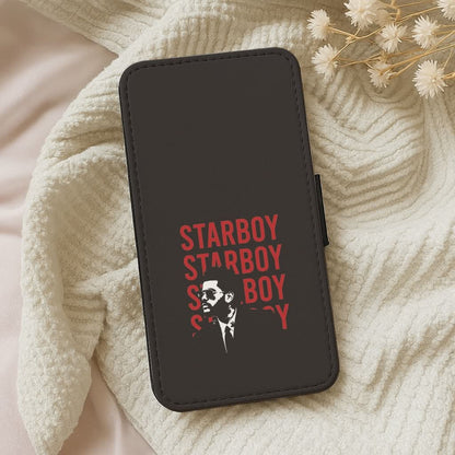 Starboy Singer Leather Phone Case