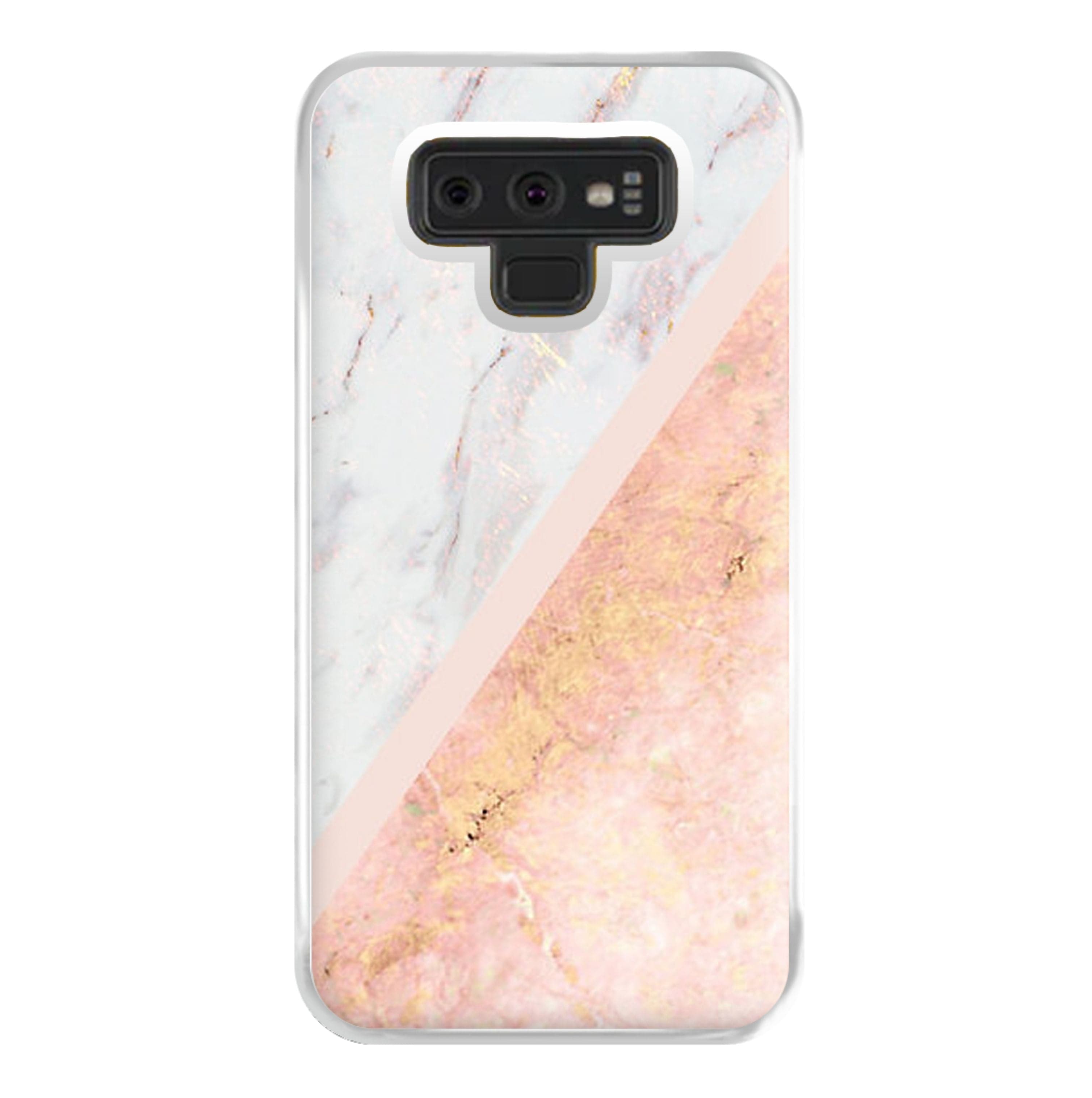 Marble and Rose Gold Phone Case